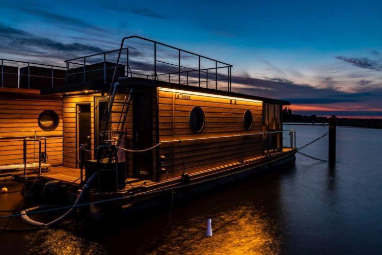 Hausboot Fjord Polaris Mit Biosauna In Barth Exterior photo